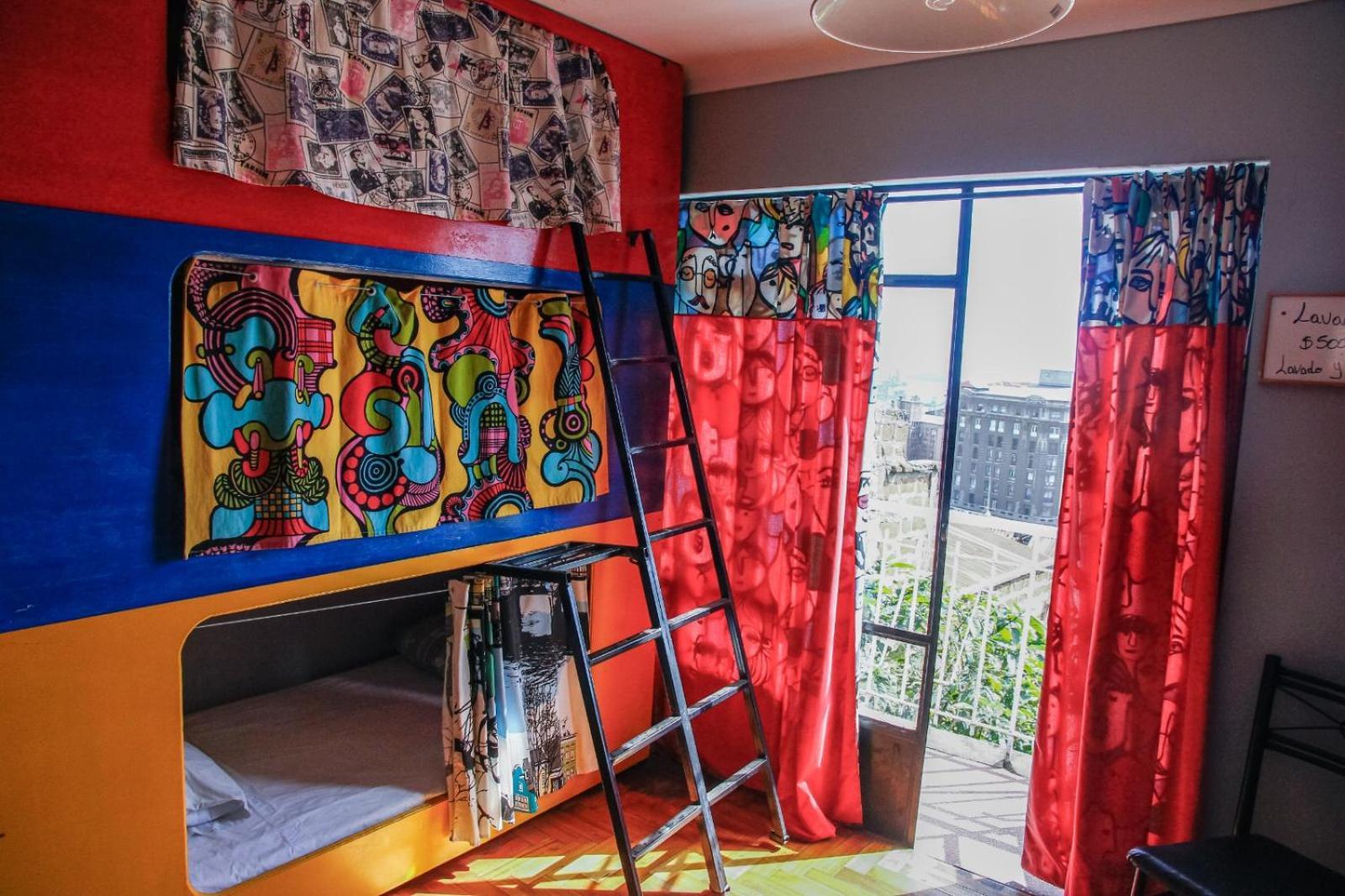 La Casa Azul Hostel Valparaíso Dış mekan fotoğraf