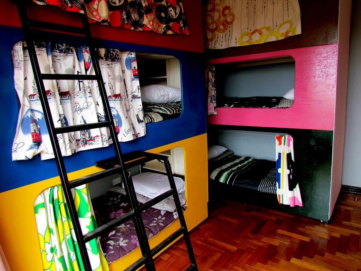 La Casa Azul Hostel Valparaíso Dış mekan fotoğraf