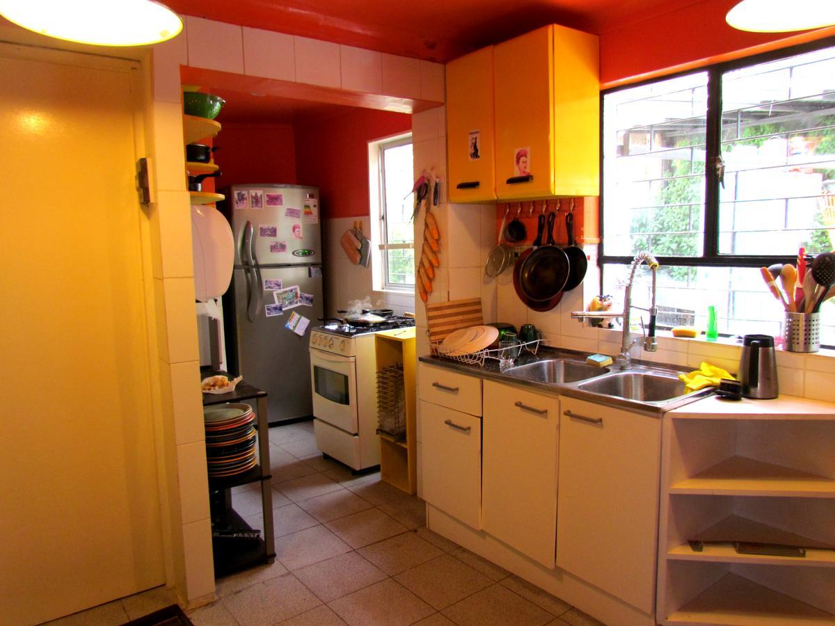 La Casa Azul Hostel Valparaíso Dış mekan fotoğraf