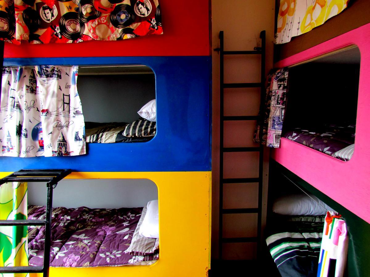 La Casa Azul Hostel Valparaíso Dış mekan fotoğraf