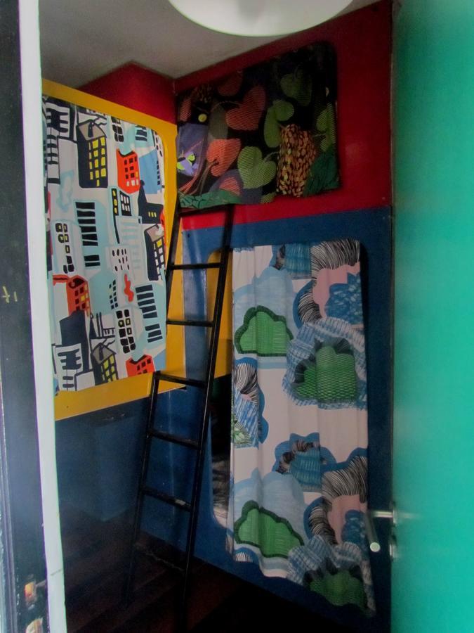 La Casa Azul Hostel Valparaíso Dış mekan fotoğraf