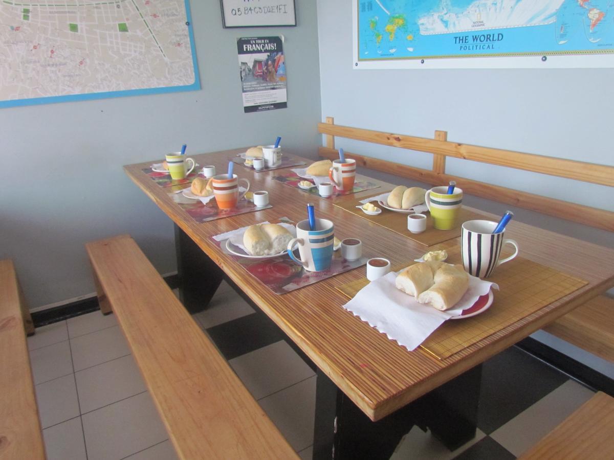 La Casa Azul Hostel Valparaíso Dış mekan fotoğraf