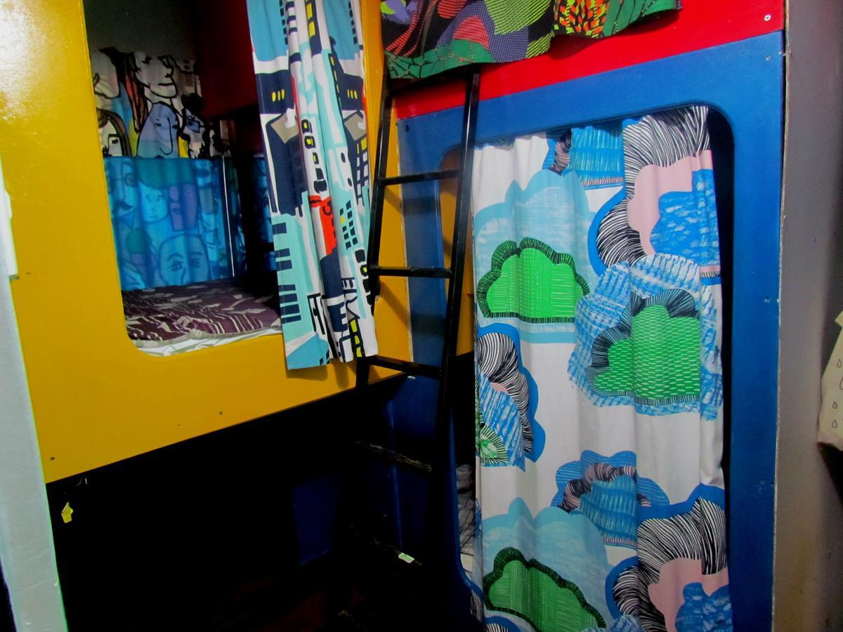 La Casa Azul Hostel Valparaíso Dış mekan fotoğraf