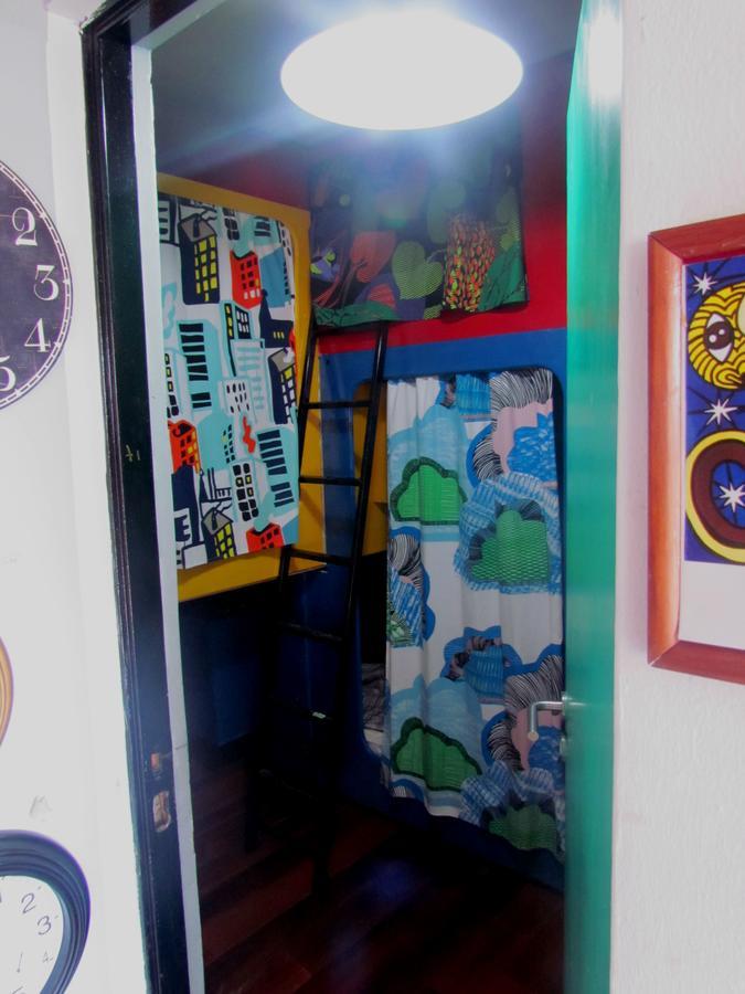 La Casa Azul Hostel Valparaíso Dış mekan fotoğraf